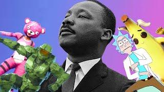 Dabbing in Fortnite with MLK | Pregame Discharge