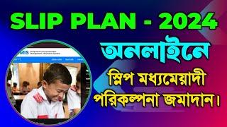 কিভাবে স্লিপ মধ্যমেয়াদী পরিকল্পনা জমা দিবেন? How to submit SLIP mid-term plan?