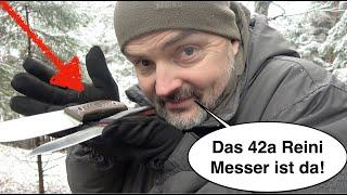 neu und 42a konform - Reini Rossmann Messer Irbis