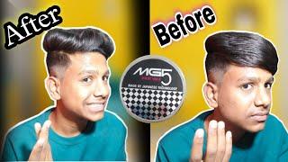 How To Use Hair Wax | MG5 Japan Hair Wax Full Review In Hindi | How To Use Wax Without Damaging hair