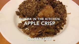 Apple Crisp Dessert Gluten Free - Ronda in the Kitchen