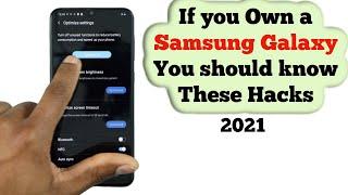 Samsung Galaxy Hidden Settings and Hacks You need to know in 2021