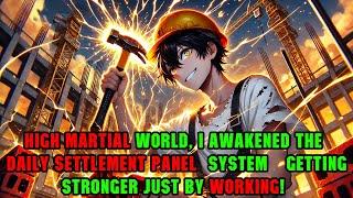 High Martial World: I Awakened the "Daily Settlement Panel" System—Getting Stronger Just by Working!