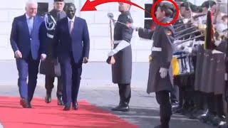 SHOCKS!!!SEE HOW PRESIDENT RUTO WAS BLOCKED AFTER ARRIVING GERMANY STATEHOUSE!