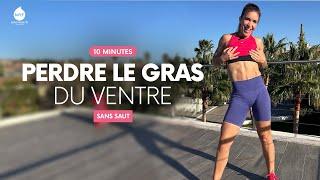 10 min - PERDRE LE BAS DU VENTRE  - SANS SAUT - Jessica Mellet - Move Your Fit