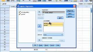 Logistic Regression - SPSS (part 1)