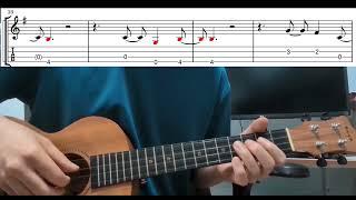 No One Noticed (The Marias) - Easy Beginner Ukulele Tab Playthrough Lesson