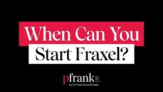 𝐅𝐫𝐚𝐱𝐞𝐥 𝐋𝐚𝐬𝐞𝐫 𝐓𝐫𝐞𝐚𝐭𝐦𝐞𝐧𝐭𝐬 𝐢𝐧 𝐭𝐡𝐞 𝐒𝐮𝐦𝐦𝐞𝐫: When Should You Start Fraxel Laser Treatment?