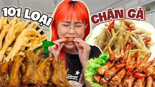 Misthy và ngàn lẻ một loại chân gà. Chấp nhận lên ký vì thiếu nghị lực!? | FOOD CHALLENGE