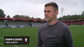 Salford City 2-2 Braintree Town | Graham Alexander post-match interview