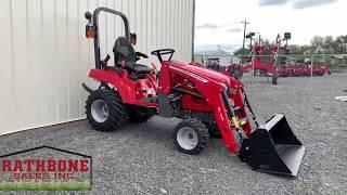 Massey Ferguson GC1725M with FL1805 Loader Walk around Overview