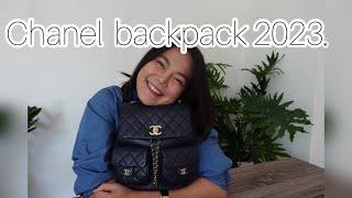 Review: Chanel Duma Backpack Gold Hardware 2023.(Eng) What I have/had EP 5 รีวิว แบล๊คแพค ชาแนล.