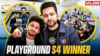 Hum Jeet Gaye Playground S4 ki TROPHY  | Elvish Yadav | Playground Season 4 WINNER