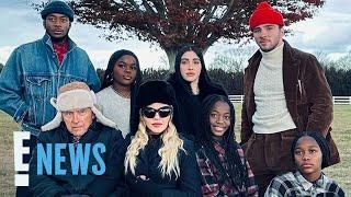 Madonna Posts RARE Holiday Photos With All 6 of Her Children and Father | E! News