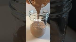 Meal Prep Blended Overnight Oats 🫙🫐⁣⁣⁣