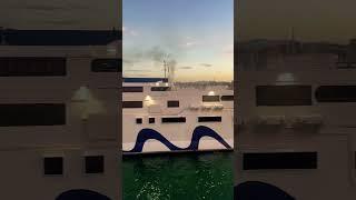 Piraeus Harbor Athens #athena #greece #europe #athens #ports #viralvideo #sea #mykonos #blue #euro