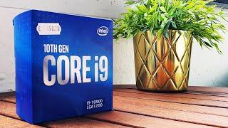 UNBOXING Intel Core i9 10900 CPU / Comet Lake 10th Gen Desktop Processor (10 Cores) LGA 1200 Opening