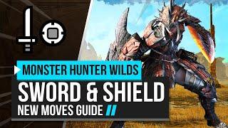 Monster Hunter Wilds | Sword & Shield New Moves Guide