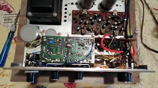 Simple trick to find a bad transistor (part) in an audio amplifier!