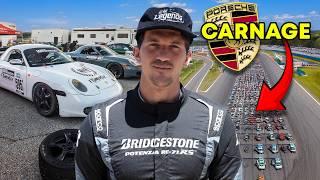 WHEEL TO WHEEL in My FIRST Porsche Sprint Race!