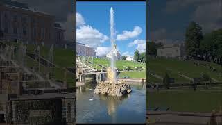 [4K 60FPS] The Majestic Launch of the Samson Fountain at Peterhof