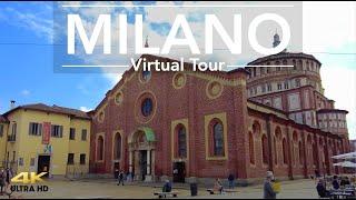 Chiesa di Milano - Walking Tour | Sta. Maria delle Grazie | 4K Ultra HD