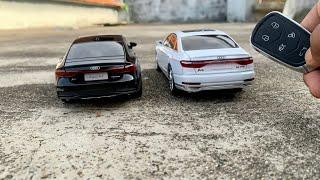 Unboxing Scale 1:24 Model Audi Audi A7 | Audi A8 | Scale 1/24 |  Miniature | DIY | ARJUN TOY WORLD |