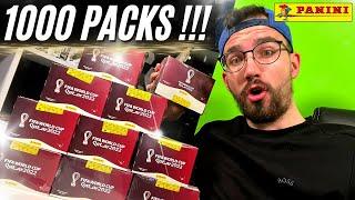 1000 PACKS 1000 € (5000 Sticker!!!) Panini FIFA WORLD CUP QATAR 2022 Stickers