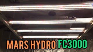 MARS HYDRO FC 3000 LED GROW LIGHT, UNBOXING, SPECS, SETUP