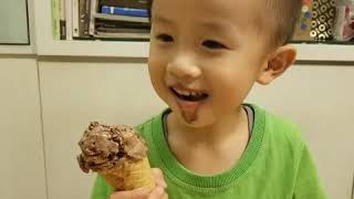 Tyrus makes Rocky road ice cream - Super simple recipe!