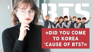 "did you come to korea for BTS?" [ENG CC]