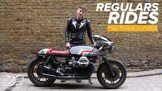 Regulas Rides: Dan's Moto Guzzi Le Mans MKII custom cafe racer