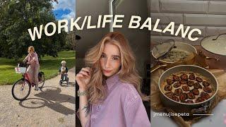 WORK/LIFE BALANC, NOVÉ VLASY & NEJ RECEPTY // vlog.