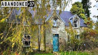 Abandoned house hidden away ...