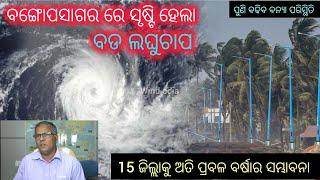 [23-09-2024] Weather of the country: heavy rain and wind risk in Odisha,Andhra Pradesh