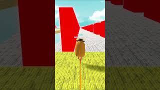 omeganugget funny speed walk obby plays #shorts #roblox