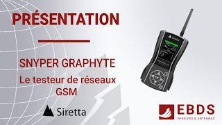 Testeur de réseaux 2G/3G/4G : SNYPER-LTE GRAPHYTE-V2