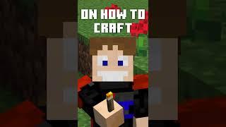 How to Craft (In Minecraft) #Shorts