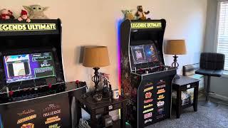 First Look Inside | Arcade Game Room Loft Tour | AtGames Legends Ultimate Arcades | Gaming PC Builds