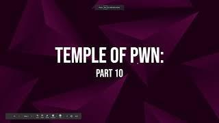 Temple Of Pwn 10: SROP