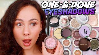 THE BEST ONE & DONE EYESHADOWS!!