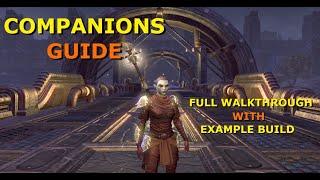 ESO Companion Guide - Walkthrough - Example Mirri Build - Quest, Location, Skills, Gear - BLACKWOOD