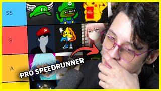 I made a TIER LIST for all the BEST SM64 SPEEDRUNNERS