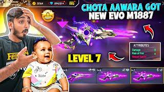 Gifting To Chota Aawara Evo Max Level 7  M1887 Free || Free Fire