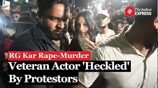 RG Kar Protest: Veteran Actor Rituparna Sengupta Allegedly Heckled By Protestors | Kolkata News