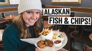 ALASKAN VS. BRITISH FISH AND CHIPS! + Our Final Day in Alaska!