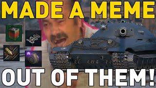 He made a MEME out of them! World of Tanks