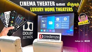 Premium Luxury Home theater இனி வீட்டிலேயே Dolby atmos effectடில் படம் பார்க்கலாம் #hometheatersetup