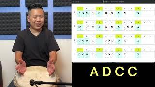 Djembe Flow Solo Phrases (DF073) - Advance Ternary 2 Solo