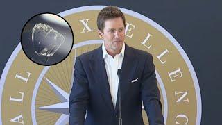Tom Brady unveils Hall of Excellence in Las Vegas, featuring all seven Super Bowl rings